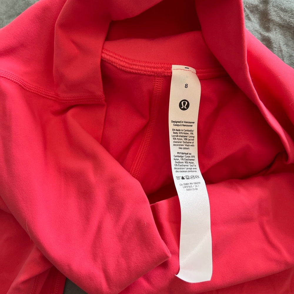lululemon glaze pink align leggings 25” - Picture 4 of 5